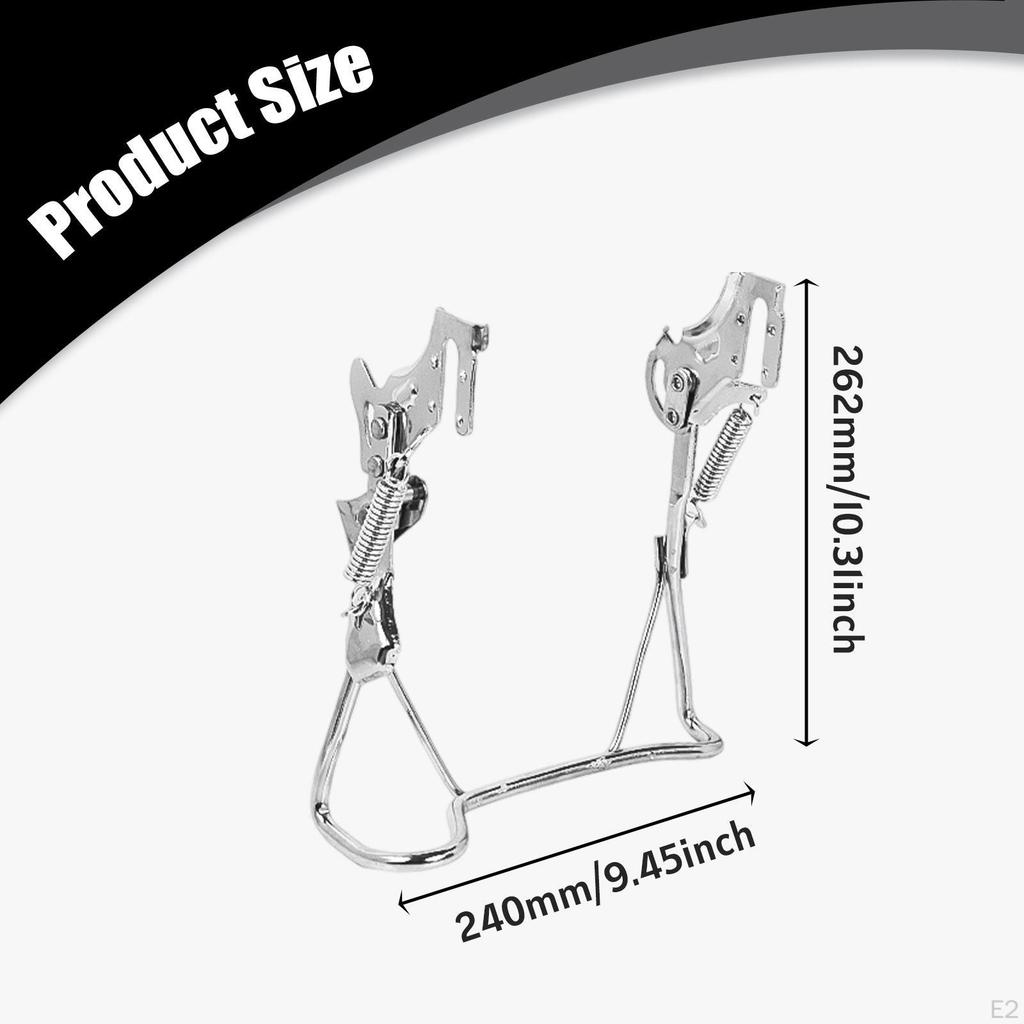 Bike Drop Stand Parking Rack Double Foot Rear Kickstand for Adults