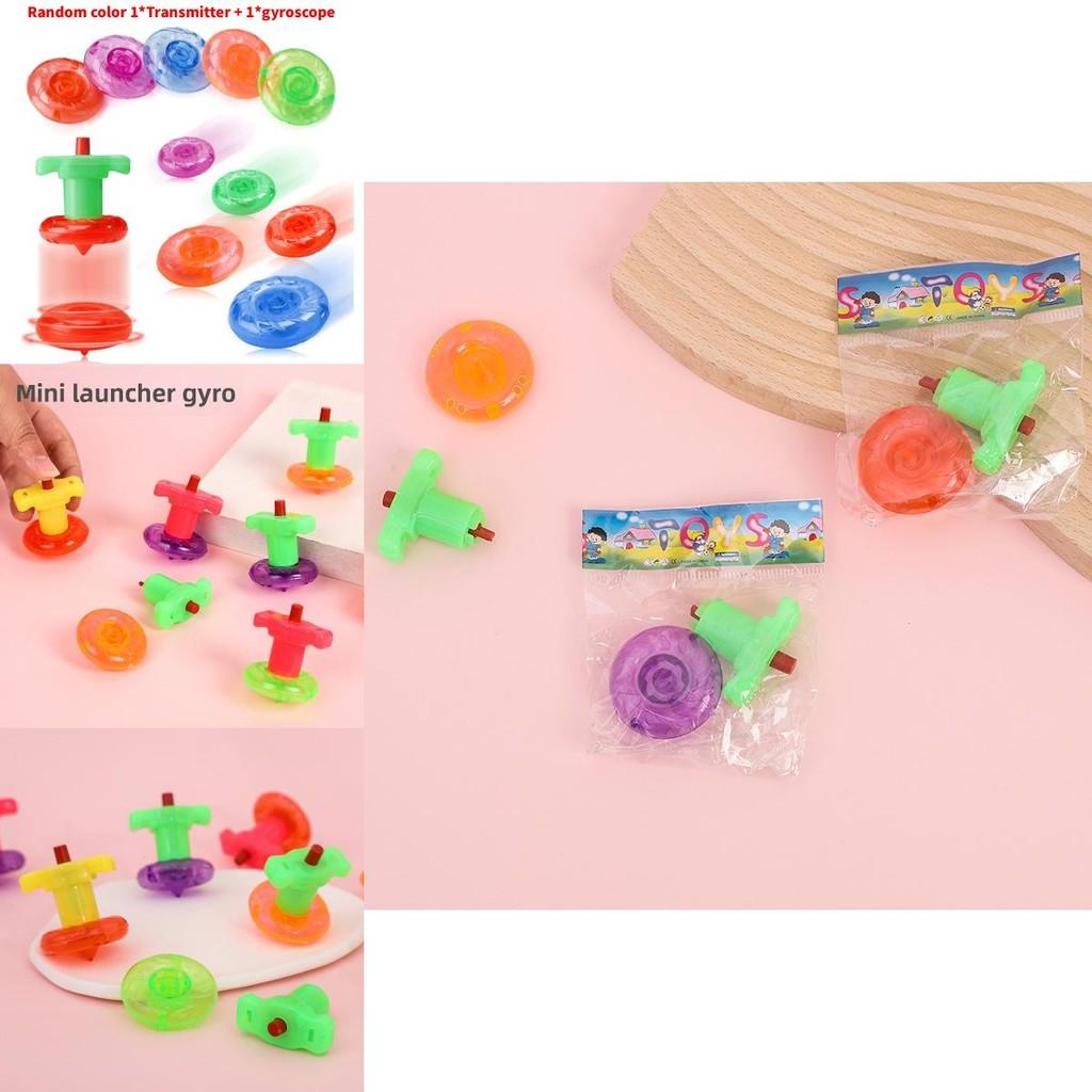 Classic Kids Transmitter Gyroscope Set Toy With Launching Mechanism For Children And Collectors