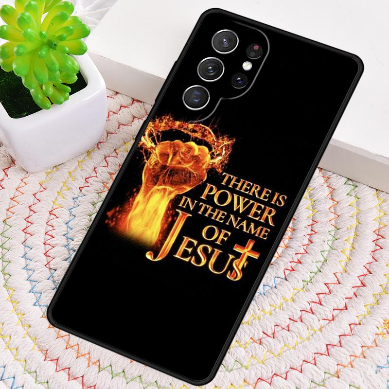 Faith Christian Religious Jesus Phone Case for Samsung Galaxy note 10 pro S26 Ultra S23 S24 FE S25 S21 S22 PLUS shockproof Cove