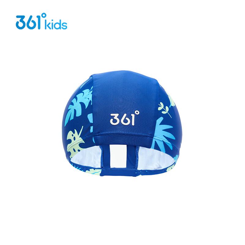361° Kids  Comfortable Printed Fabric Swim Cap One Size