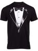 Unisex T-shirt Plus Size Classic Party Humor Tuxedo T-Shirts, Vintage Funny Designs, Jokes, Concert Festival Tees f