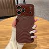 Wave Pattern Magnetic Suction Case for iPhone 17 Pro Max - Compatible with 17 Large Windows, Apple 16, and iPhone 14/15.