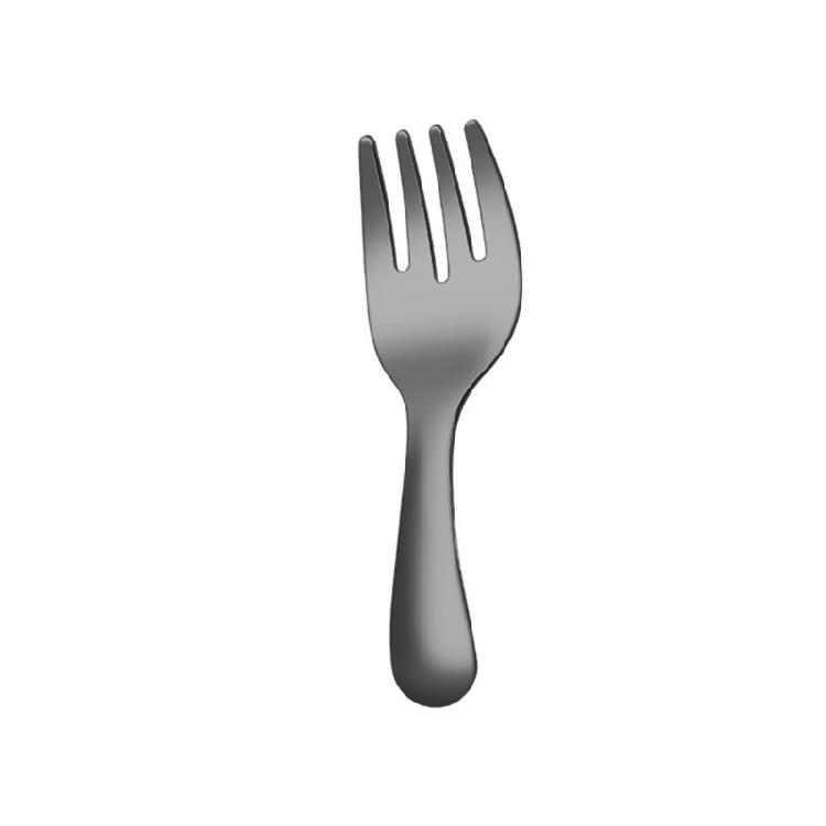 Juego de Cubiertos Ligero y Duradero de 2 Piezas Tenedor Cuchara para Acampar y Picnic