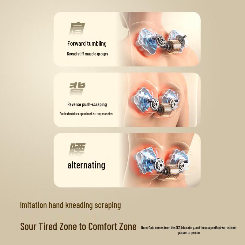 SKG V5 Lumbar Massager Cushion