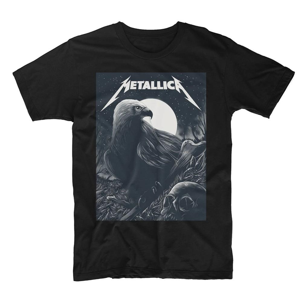 

Metallica Inspired Rock T-Shirt Unisex Tee S-4XL Heavy Metal USA Unisex T-Shirt XXL