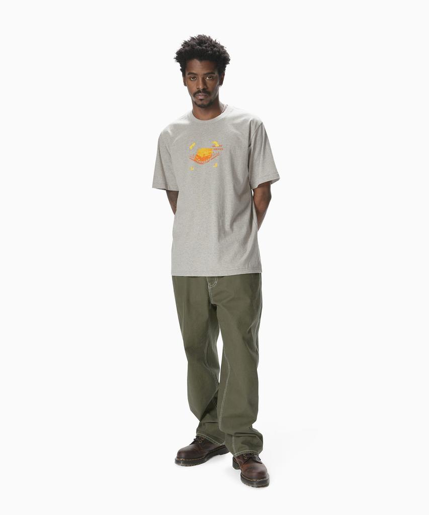 THISISNEVERTHAT Snowplow Tee Dark Heather Gray