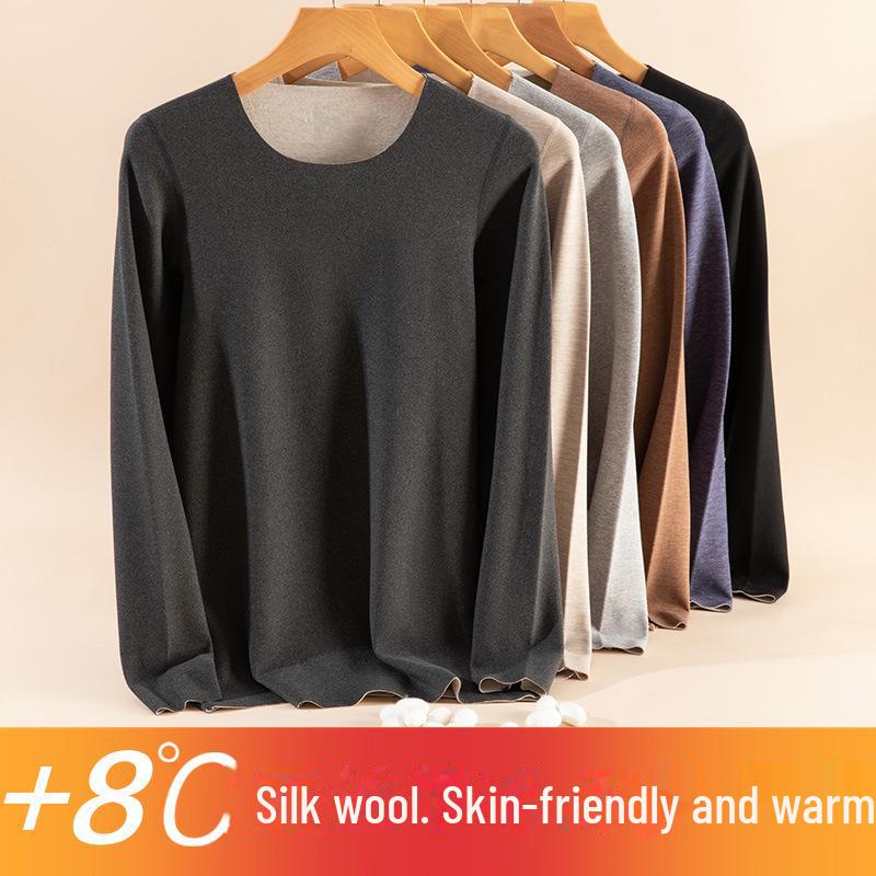 Warm Men's Suits, Wool & Silk Autumn Attire, Women's Fall Trousers, Winter Base Layers, Underwear