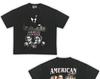 American Gangster Tribute Vintage Shirt: Front/Back (Vintage Black)
