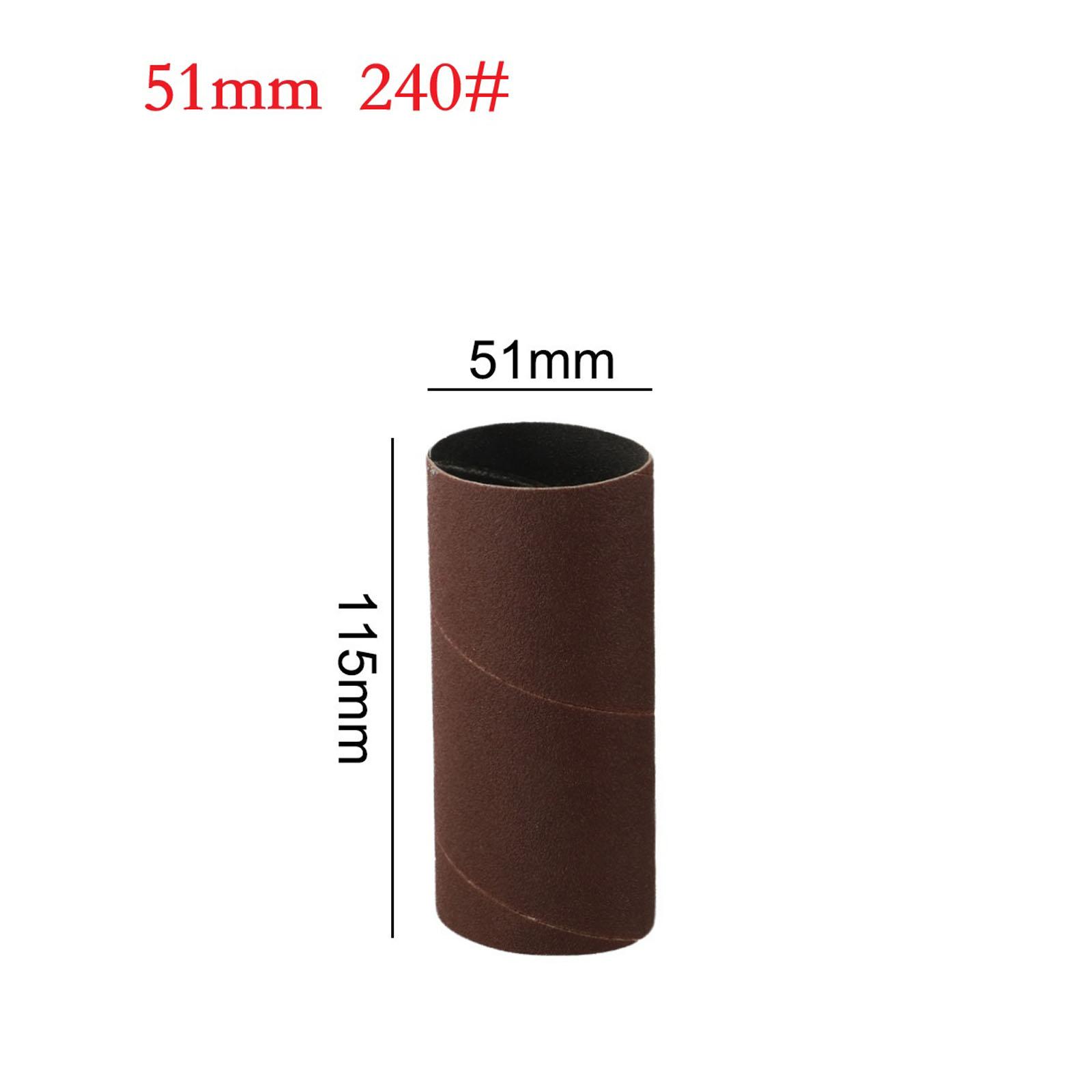 

1PCS Sanding Drum Sleeves Sandpaper Sanding Abrasive Tools 80/150/240 Grit Vibrating Spindle For Sander Sleeve Polishing Tools