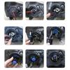2Pcs 36W 12V/24V H4 8000LM White LED Headlight Kit COB Headlamp Light Bulb IP68
