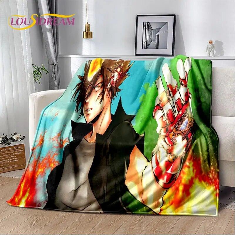 Anime Teachers Hitman Reborn Soft Plush Blanket,Flannel Blanket Throw Blanket for Living Room Bedroom Bed Sofa Picnic Cover Kids