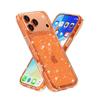 For iPhone 17 Pro Max Case Sparkly Powder Glitter Shiny Soft TPU + Hard PC Back Cover