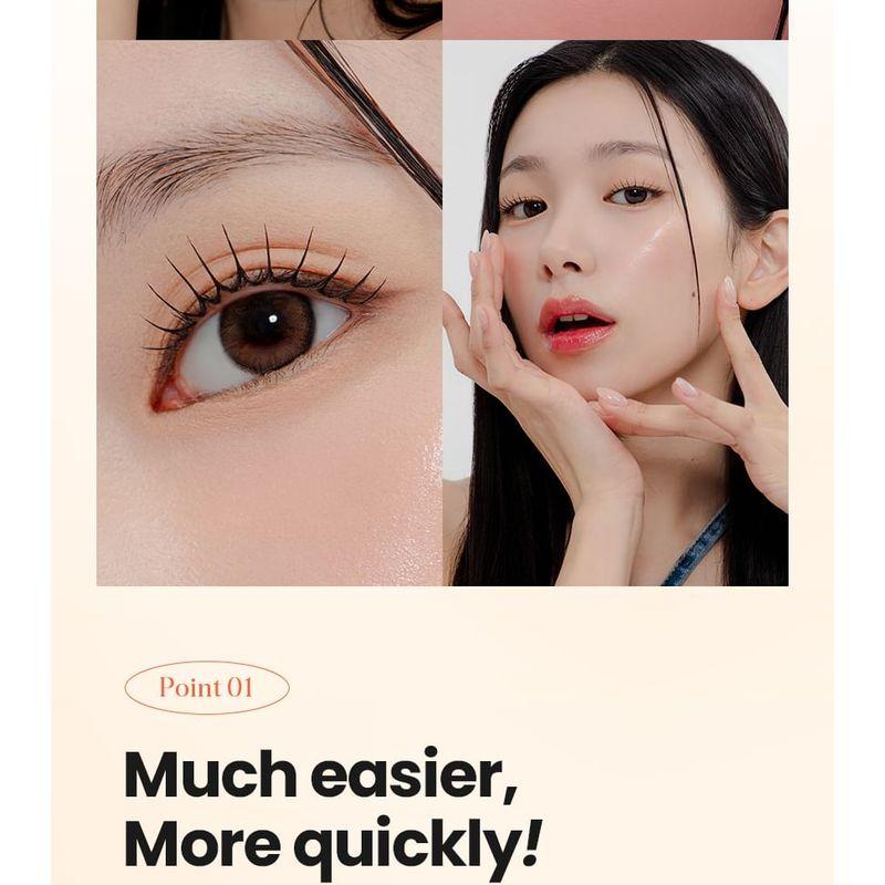 Ccam bbak - Original Dichte Wimpern 4 Punkte - 3 Arten