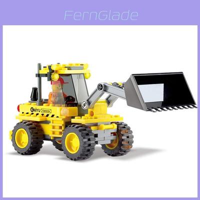Urban Engineering Bulldozer Assembly Building Blocks Toyfor Kids And Diy Building Fun