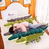 Crocodile Plush Toy Throw Pillow Soft Comfy