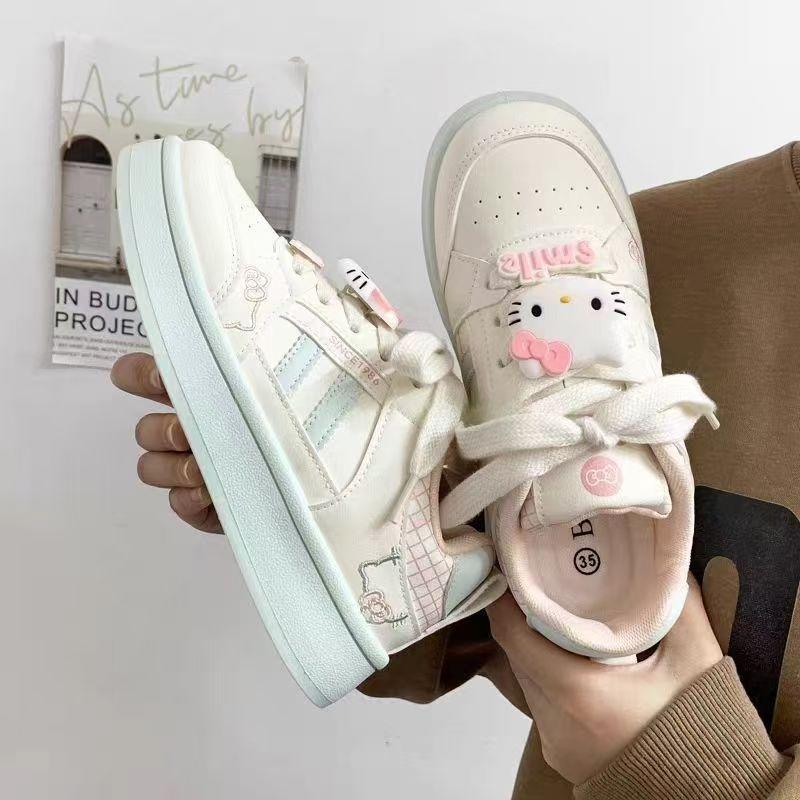 Dopamine 2025 Girls' Casual Skate Shoes: Sweet Campus Style for Students