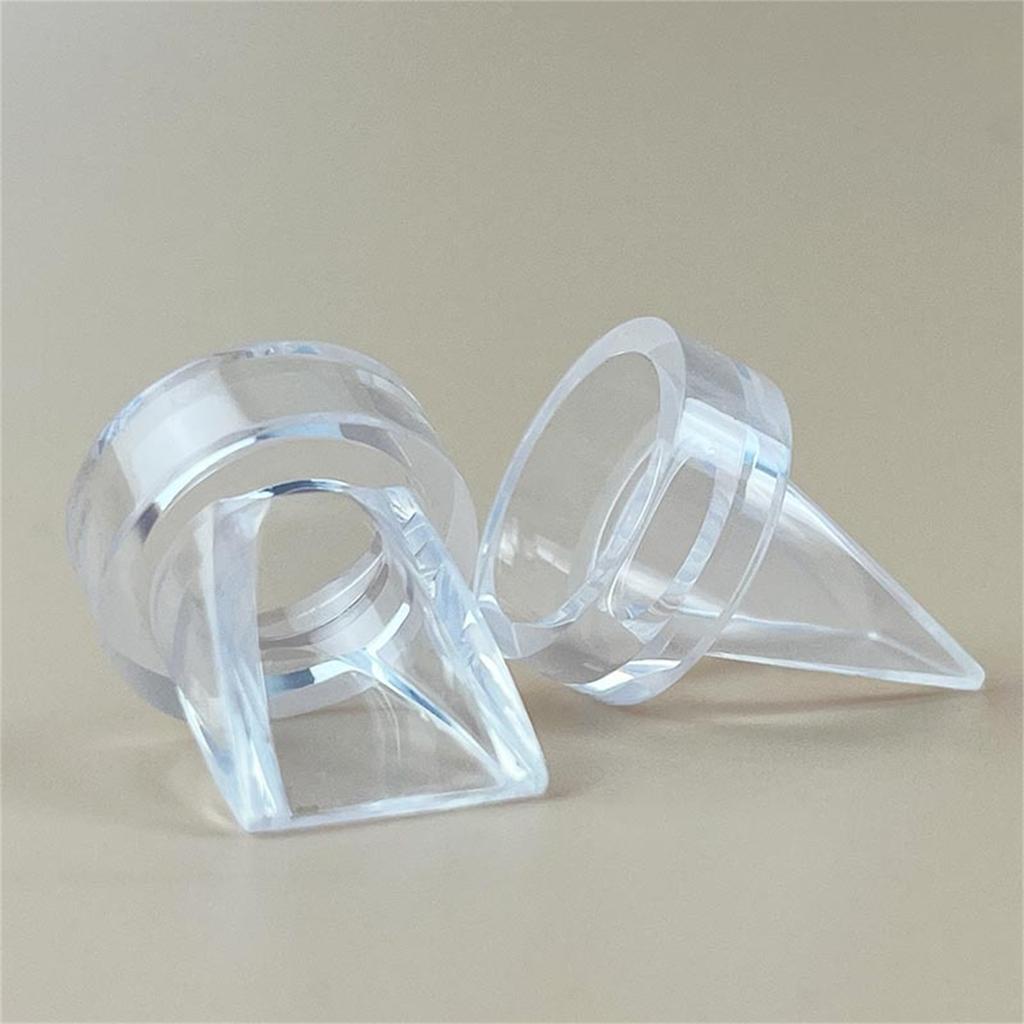 Effective Silicone Breast Pump Attachment Duckbill Valves Rubber Valves Prevent Milk Backflow & Enhances Efficiency
