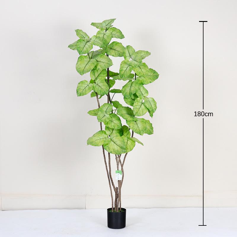 Nordic High-End Faux Fiddle-Leaf Fig Plant for Living Room and Bedroom Decor