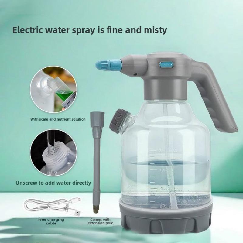 Manual Pneumatic Flower Watering Spray Bottle, Household Cleaning Ultra-fine Mist Spray Bottle, Gardening and Flower Care Spray Bottle