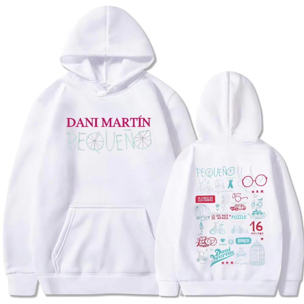 Dani Martin Pequeno Album Hoodies Men Women Clothing Fashion Hooded Sweatshirts Long Sleeves Pullovers Streetwears
