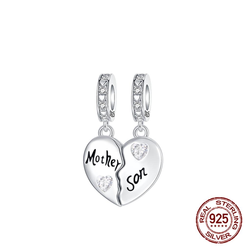 Double Sided Heart Sisters Charm Copper Tree Of Life Family Dangle Pendant Fit Bracelet Necklace Diy Jewelry