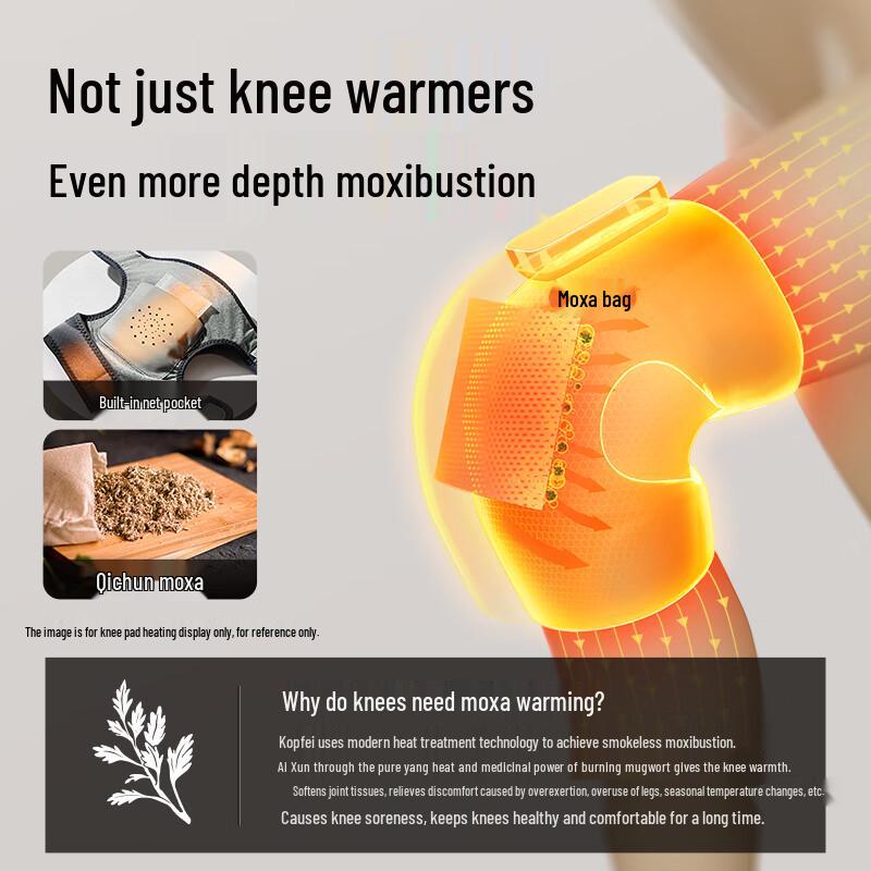 Kepu Fei Smart Knee Massager with Heat Therapy CN plug (adapter included)