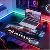 Custom Name Personalized Superman Pattern Mousepad, Laptop PC Desk Mat, Decorative Desk Mat for Home Keyboard Pad Gift