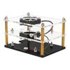 Raspberry Pi 5th Gen Acrylic Cluster Case with Speed-Controlled Fan and Heatsink (1/2/3/4/5 Layer) for DIY Experiments.