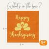 Happy Thanksgiving Napk 52 Pcs, Cocktail Thanksgiving Napk Disposable, Paper Friendsgiving Napkin, Friendsgiving Decorations, Grateful and Thankful -