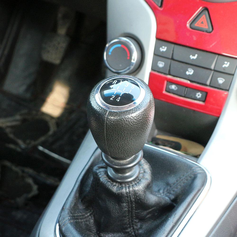 5 6 Speed For Chevrolet Cruze 2008 2009 2010 2011 2012 Car Gear Shift Knob Lever Stick MT Handle Gaiter Boot Cover Case