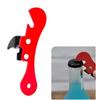 1st multifunktionell flasköppnare Rostfritt stål Säkerhetsskärning manuell burköppnare Ergonomisk konservöppnare Burk köksredskap