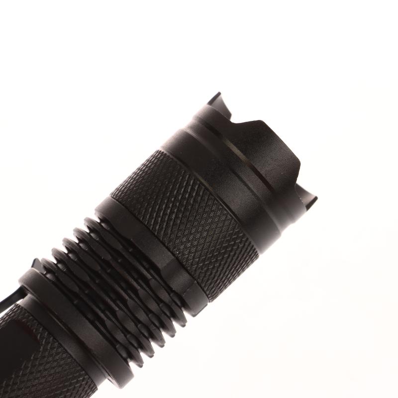 1 Piece Edc Torch Lamp Lantern Led Red Beam Light Flashlight Against Deteriorating Eyesight Powerful Tactical Hunting Flashlight