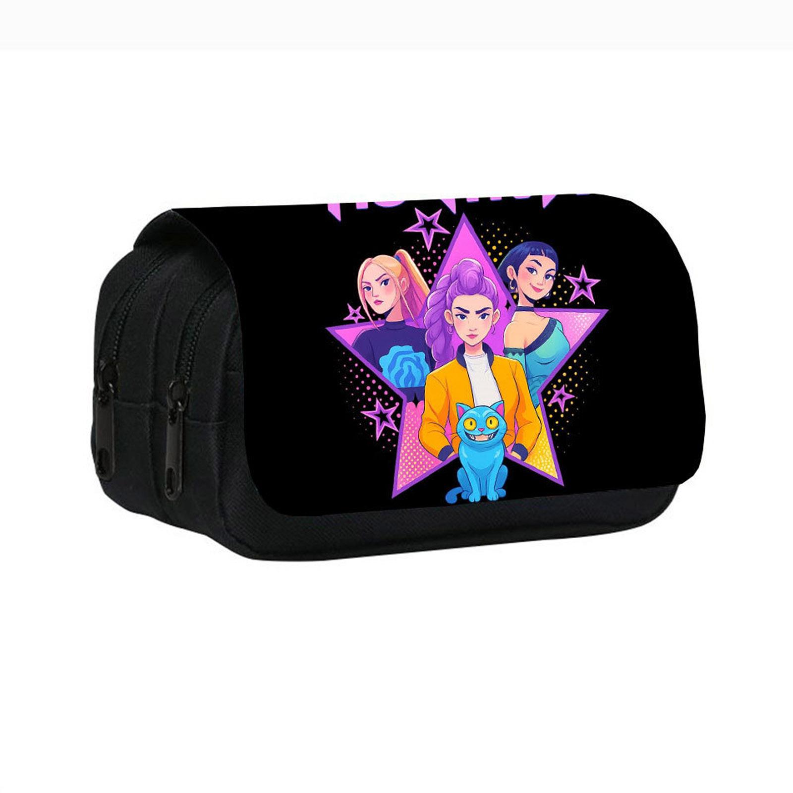 

Двухслойный пенал «Охотники на ведьм» для учеников средней школы One Size