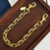 Fashion shoulder bag chain pendant square bag women's oblique span bag hanging chain jewelry