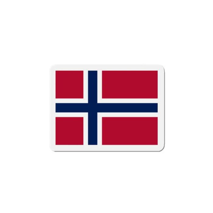Aimant Drapeau Norvège - Multicolore - 7 cm - 50 pièces - Résine synthétique - Mixte
