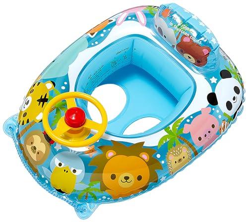 Igarashi Baby Boat with Handle (Animal Paradise), Foot-in Type, with Rope, 75 x 60 cm, MHC-360