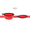 1PC Folding Silicone Dog Bowl Outfit Portable Travel Bowl For Dog Feeder Utensils Pet Accessories