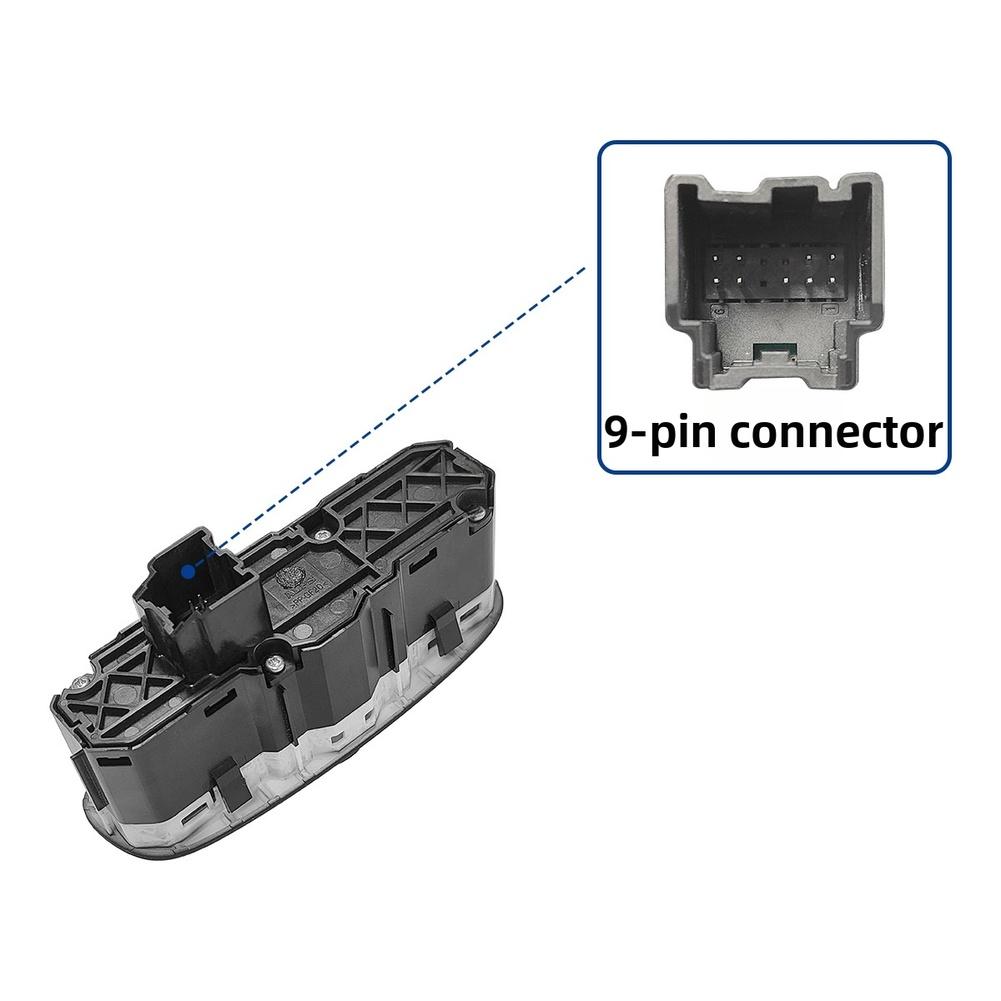 For Daily Driving Use Headlight Switch Direct Replacement Headlight Switch OEM 23346753 Plastic And Metal Build China Mainland