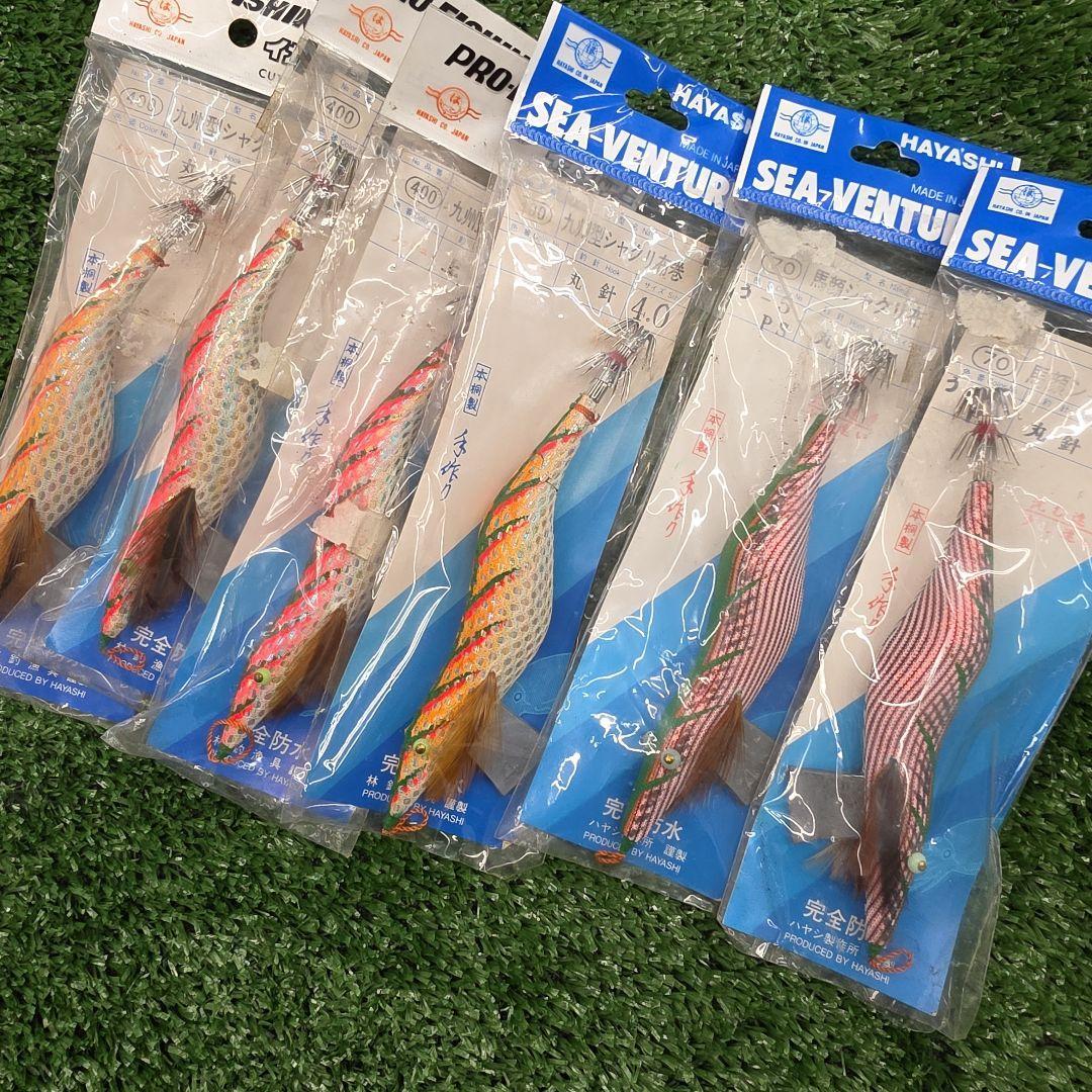 Used HAYASHI SEA-VENTURE Egi No. 4.0 Set of 6