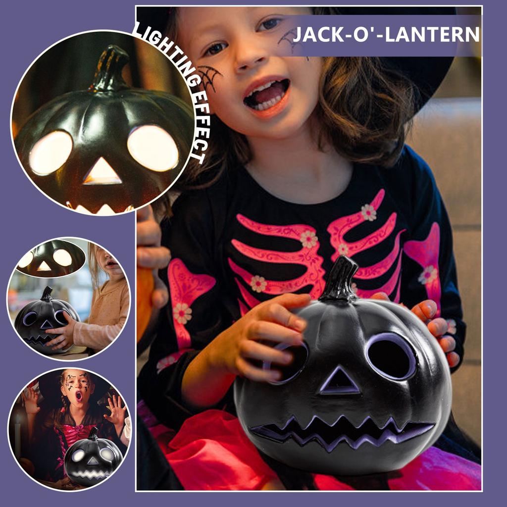 Halloween Hollow LED Glowing Pumpkin Lanternss