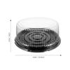 10pcs Cake Packaging Box 6 Inch Clear Plastic Container Lid For Cupcake Cake Slice Storage Transparent Dessert Boxes Baking