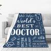 Gifts for doctors, drivers and engineers Printed Blanket for Sofa Bed Travel Camping Living Room Office Conditioning Blanket