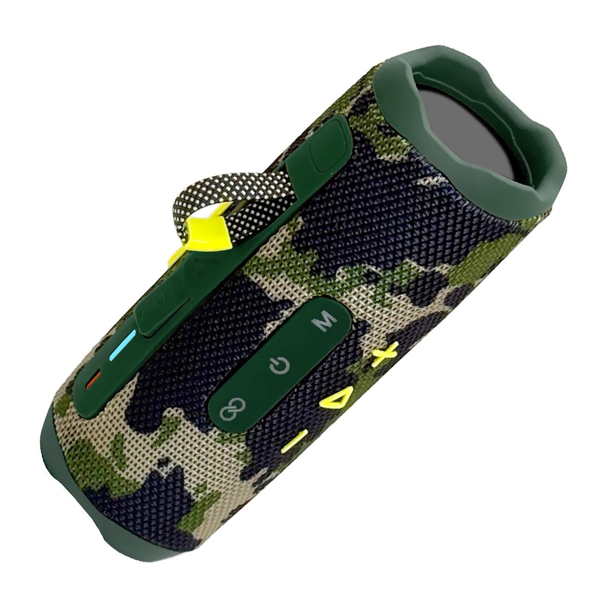 

Цветочная труба Bluetooth-динамик Уличный карточный аудио сабвуфер Портативный Bluetooth-динамик камуфляжный