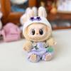 For 17cm Labubu Doll Clothes Fashion Clothes Hoodies Doll Clothes Color Match Hoodies Dolls Accessories Cute Decoration Little Cloths