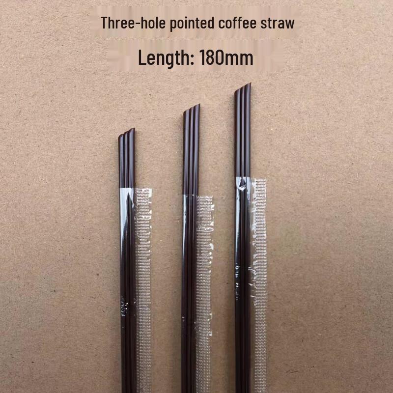 Individually Wrapped Plastic Coffee Stirring Straws