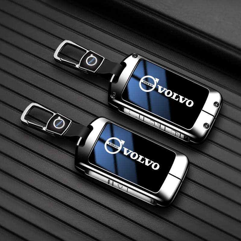 Farbverlauf Auto Schlüsselhülle Abdeckung Schlüsseltasche Schale Für Volvo XC60 XC40 XC90 S90 V60 S60 V90 C40 Polestar 1 Polestar 2 Schutz Zubehör