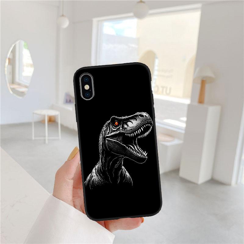 CJ34 Dinosaur Phone Case for Samsung Galaxy M06 M15 M16 M35 M55 M56 A36 A42 A50 A50S A51 A52 A32 A33 A05 A05S A06 A16 A20