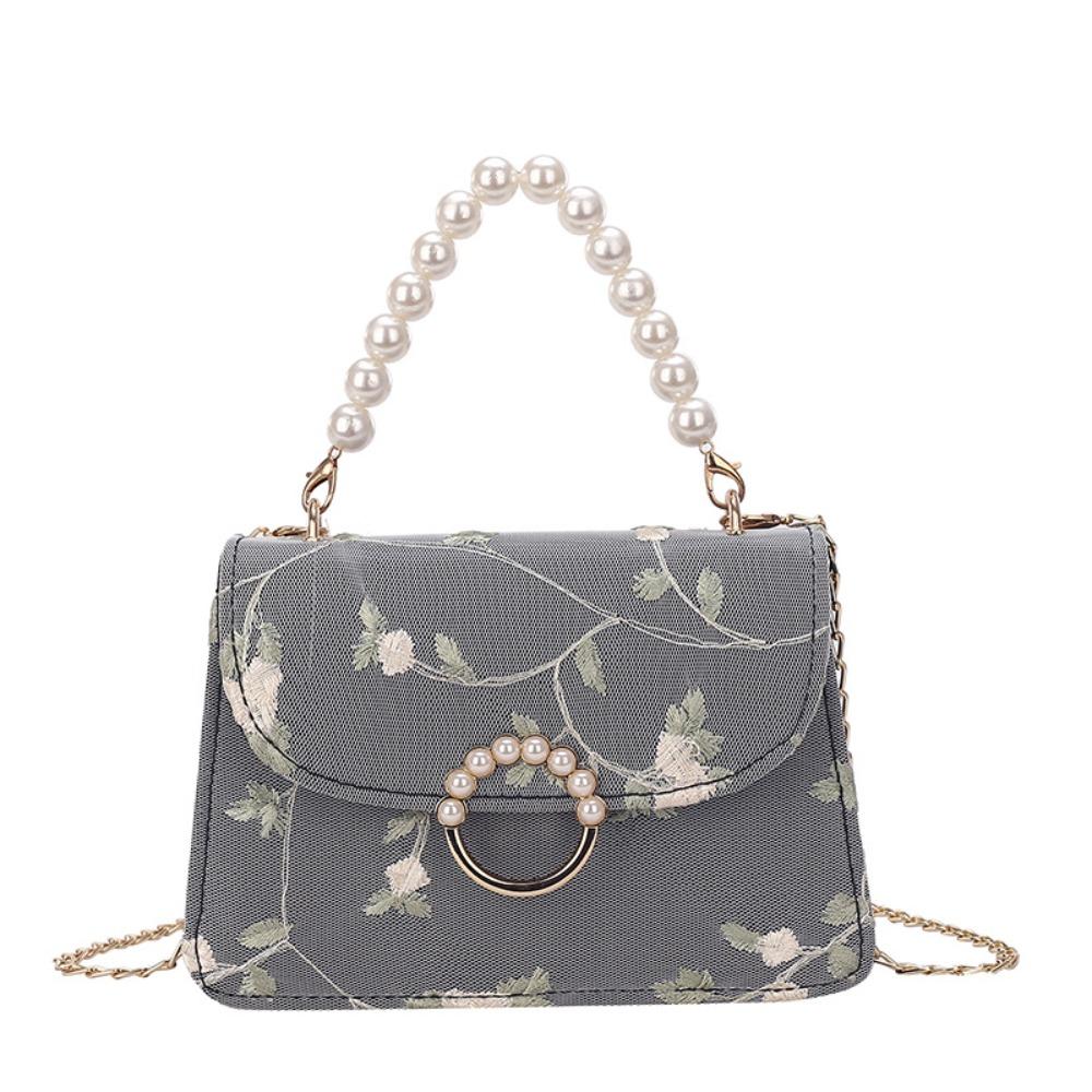 PU Handbags Pearl Clutch Bag New Shoulder Crossbody Bag  Women