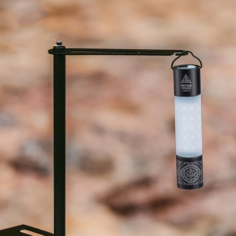 Camping Lantern Rechargeable Emergency Light 2600mAh Portable Lantern Flashlight IPX4 Waterproof for Camping Hiking