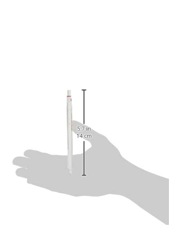 Rotring Mechanical Pencil Pearl White 600 Mm 2158795 0.5